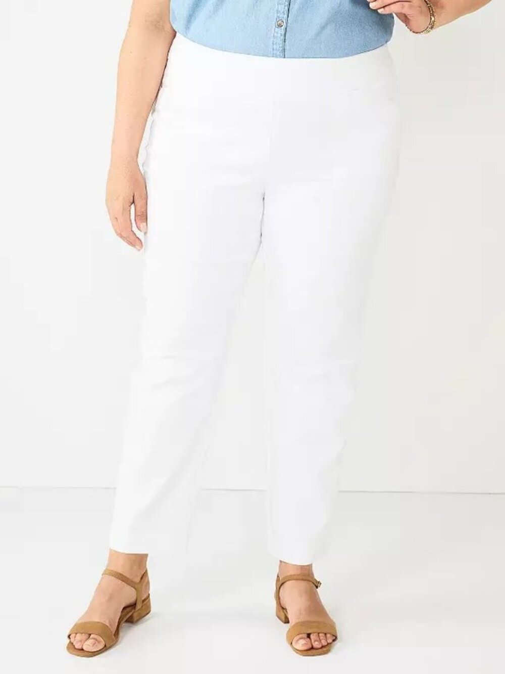 Croft & Barrow 20W Short Mid Rise Straight Pant 50% off Retail
